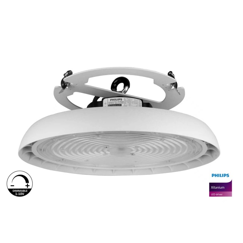 Campana LED Empotrable MOONLIGHT 200W Philips Xitanium 3CCT | 32.000 lm | IP65