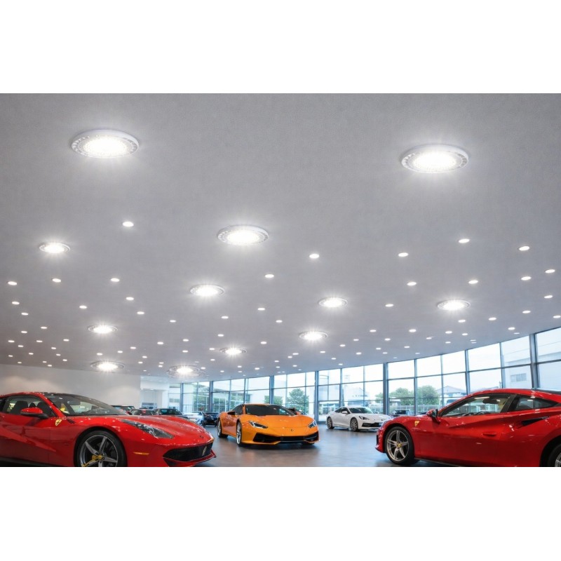 Campana LED Empotrable MOONLIGHT 200W Philips Xitanium 3CCT | 32.000 lm | IP65