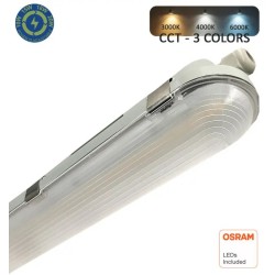 Pantalla Estanca LED 20W GXtronic 60CM |SMD2835 OSRAM CHIP 3CCT | IP66