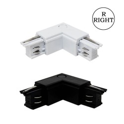 Acheter Connecteur type L" rail triphasé DROITE"