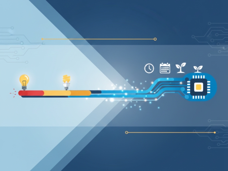 ¿Cómo afecta el encendido y apagado frecuente a los LED?