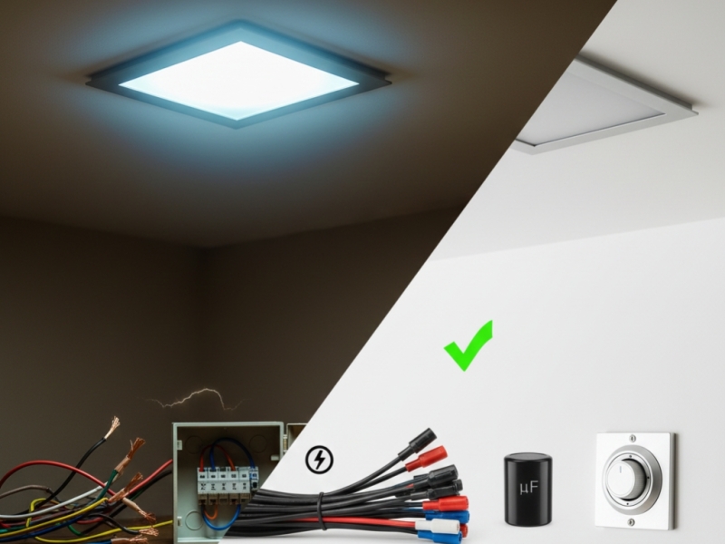 ¿Cómo se soluciona la luminiscencia residual en bombillas LED?