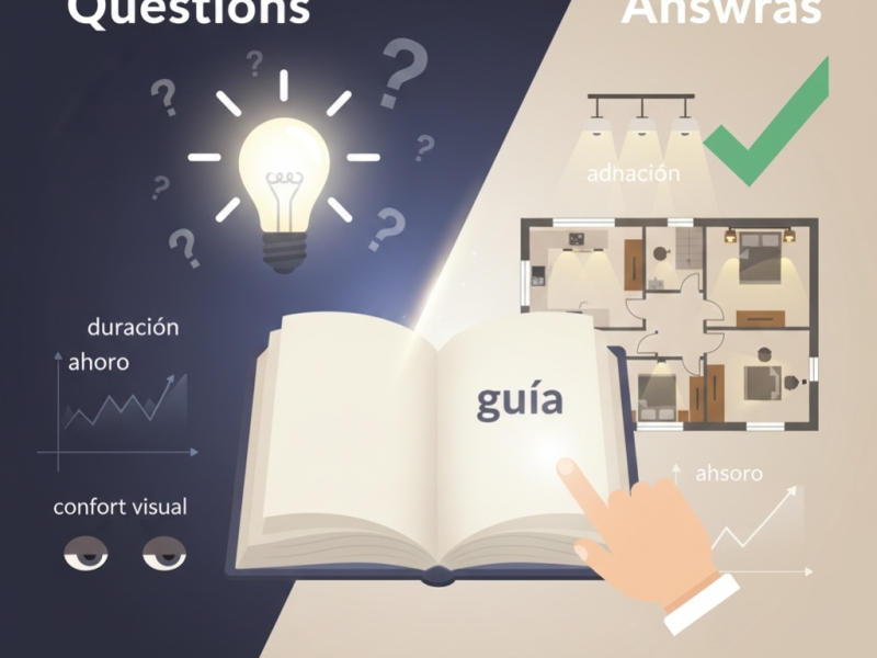 ¿Qué temperatura de color se recomienda para iluminar la cocina?